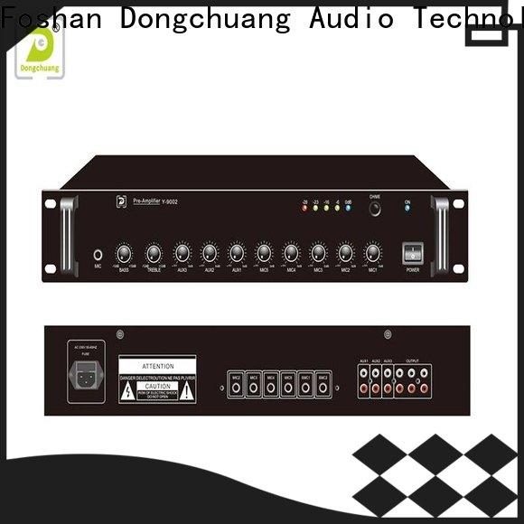 Dongchuang top selling pre power amplifier suppliers for performance