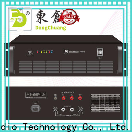 Dongchuang practical dj power amplifier factory for show