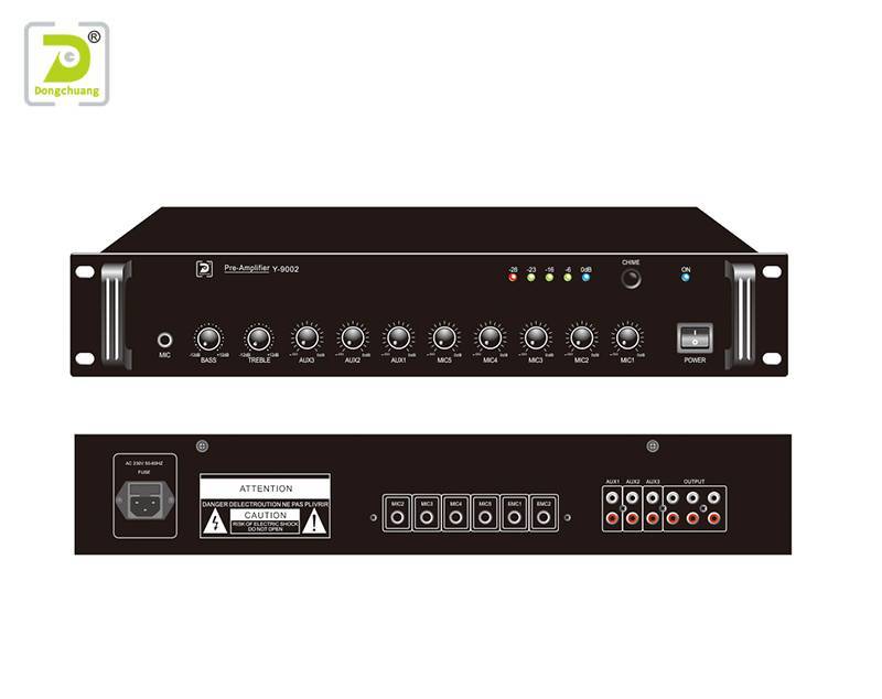 Pre-amplifier stereo preamplifier Y-9002