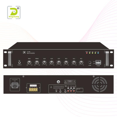 Professional mixer amplifier pa mixer amp Y-200