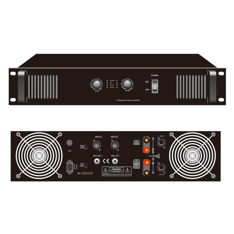 Two channel Professional audio amplifier Y-SA400