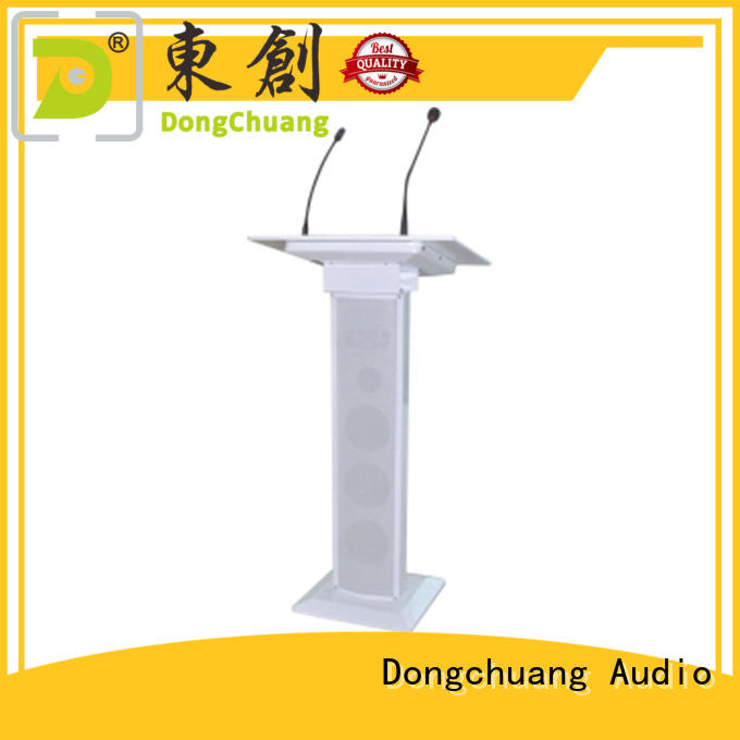 Dongchuang energy-saving speaker lectern with good price for performance