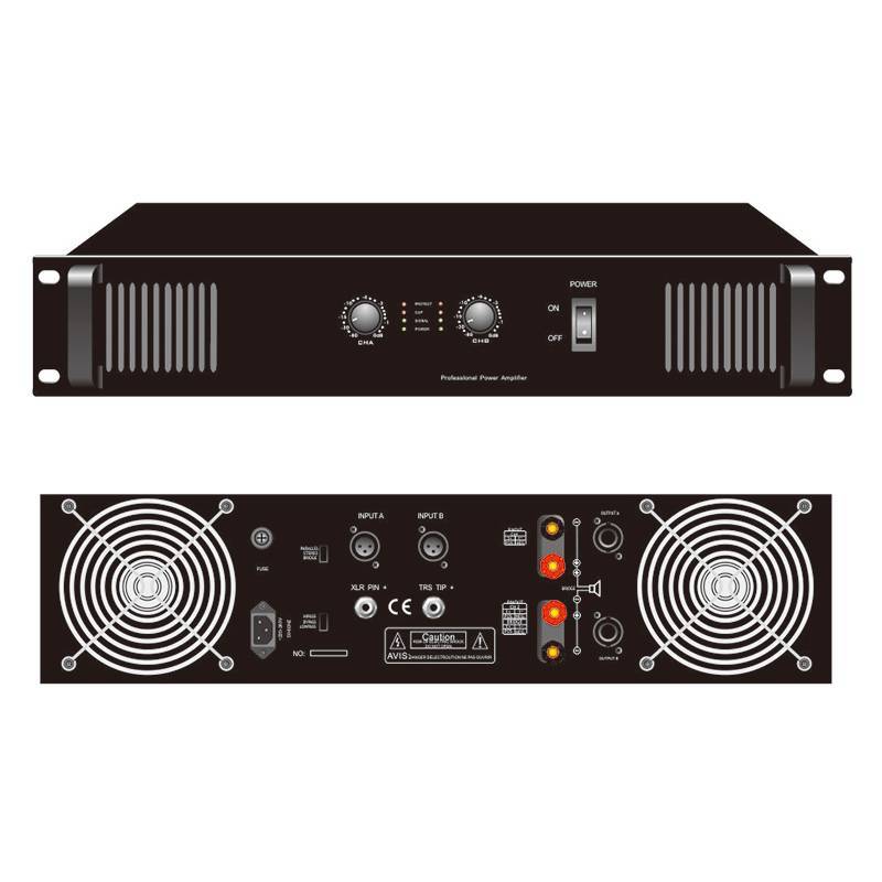 600W Two channel Pro amplifier Y-SA600